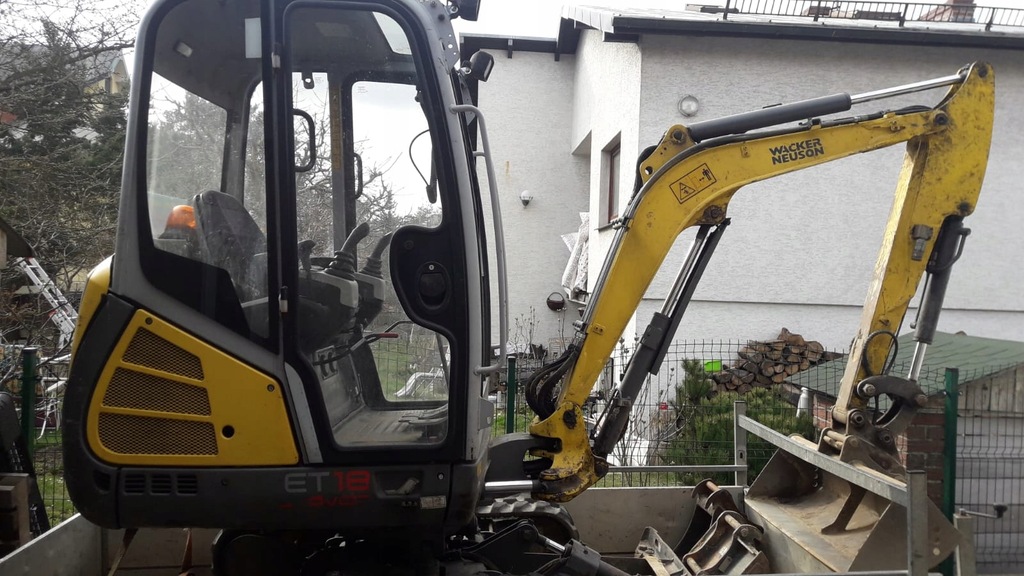 Minikoparka Wacker Neuson ET 18 2t VDS easy lock