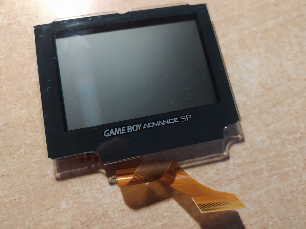 Ekran do GBA SP 001 (frontlight) + szybka gratis!