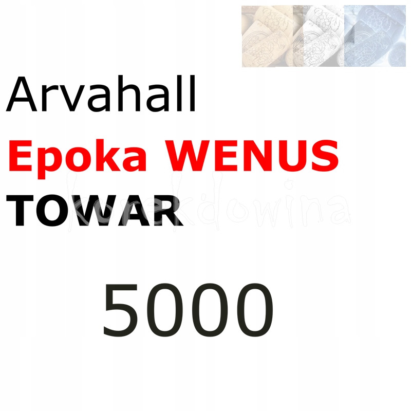 A 5000 towaru WENUS FOE Arvahall