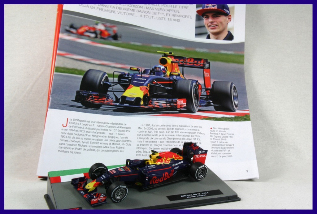 F1 RED BULL RB12 2016 MAX VERSTAPPEN 1:43