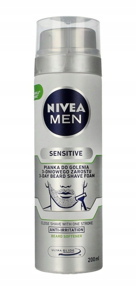 NIVEA MEN Sensitive Pianka do golenia 3-dniowego z
