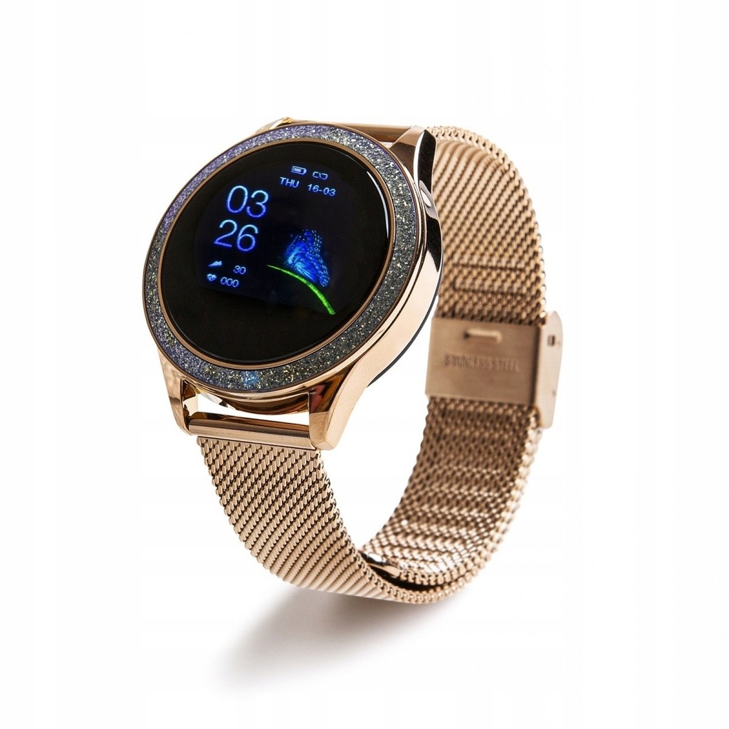 ORO-MED Smartwatch Oro Smart Crystal Gold