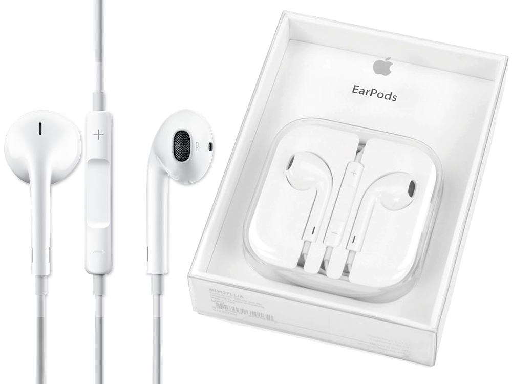 ORYGINALNE SŁUCHAWKI APPLE EARPODS - iPhone SE 5 6