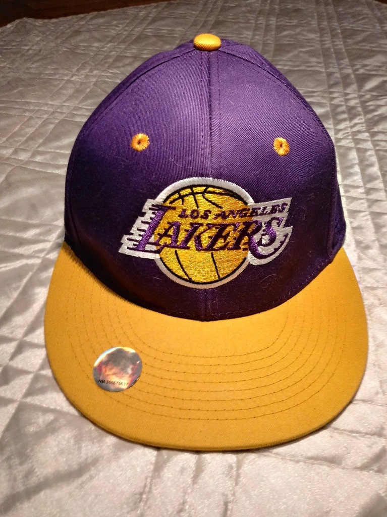 Czapka LAKERS NBA Oryginał Jak Nowa