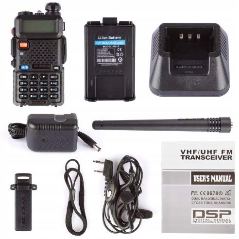 Купить BAOFENG UV-5R 5W DUOBANDER Рация: отзывы, фото, характеристики в интерне-магазине Aredi.ru