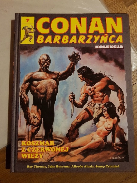 Komiks Conan Barbarzyńca Koszmar z Czerwonej Wieży