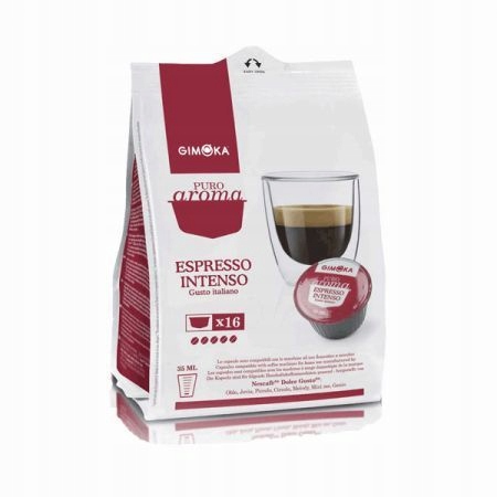 GIMOKA kapsułki Espresso Intenso DOLCE GUSTO 16 K.