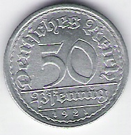 50 pf.1921 E