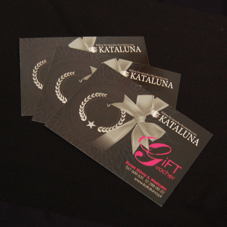 Voucher do salonu Kataluna