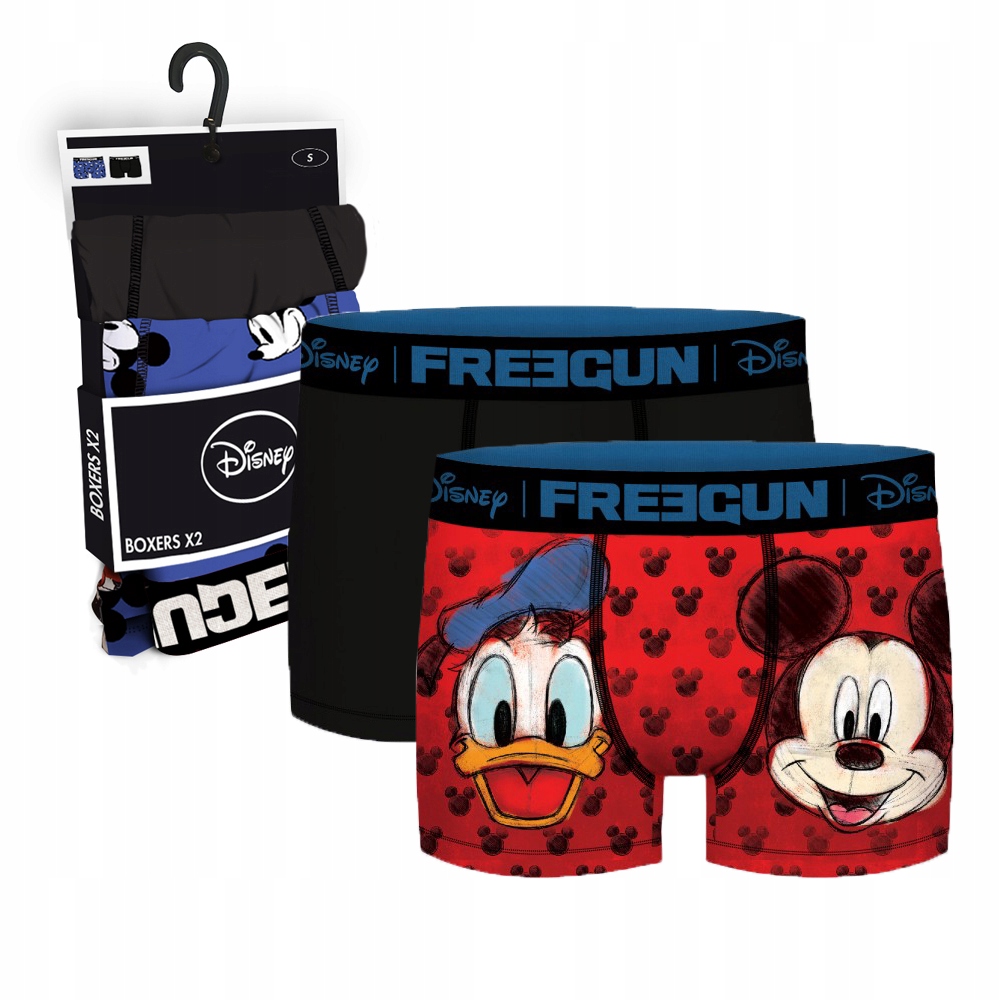 FreeGun DISNEY MICKEY Bokserki XT06 MIKROFIBRA L 8982533093 oficjalne archiwum Allegro