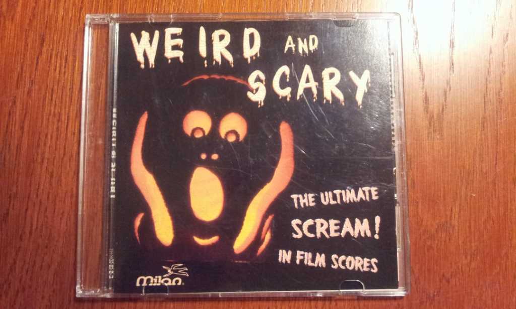 CD Składanka muzyki filmowej "Weird and  scary"