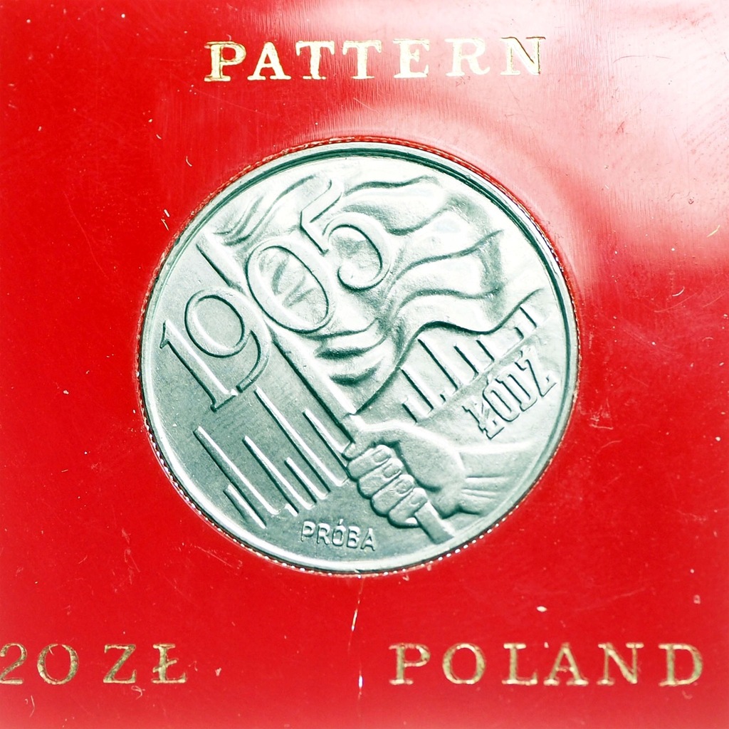 128242 20 Złotych 1980 rok Polska Łódź próba