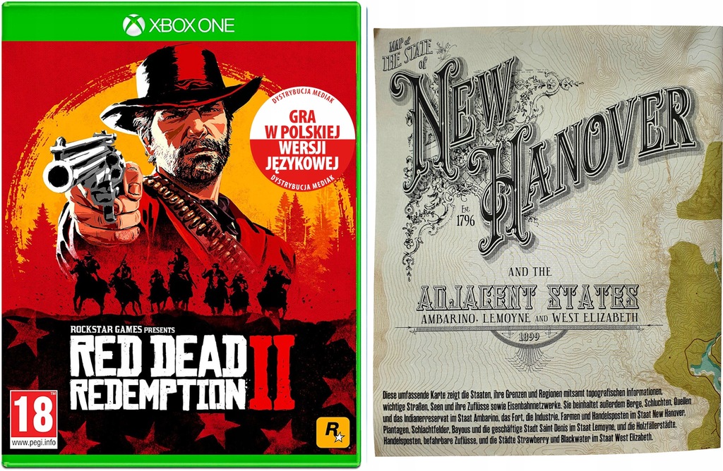 Купить Red Dead Redemption 2 PL XBOX ONE RDR II НОВАЯ GTA: отзывы, фото ...