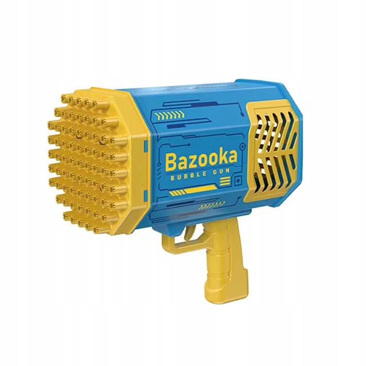 88-Hole Bazooka Bubble Gun Colorful Lights Strong