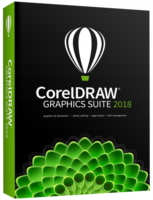 CorelDRAW Graphics Suite 2018 PL BOX /2 stanowiska