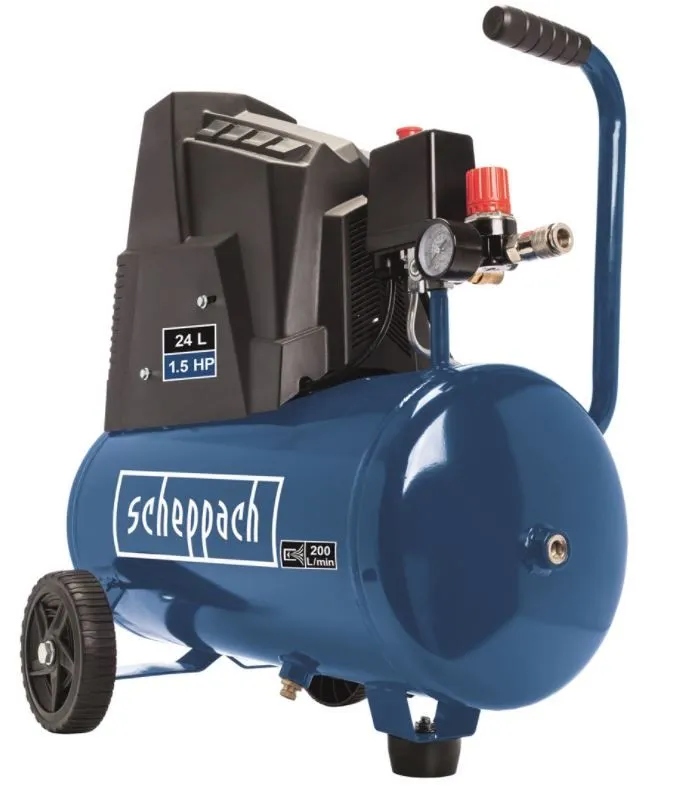 Kompresor bezolejowy Scheppach KD400 24 l 8 bar