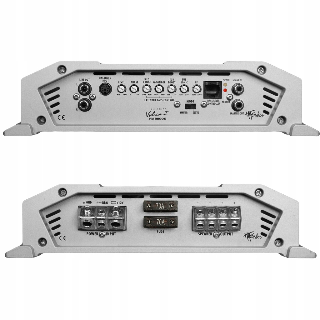 HiFonics VXi2000D Wzmacniacz 1-kanałowy 1000W RMS