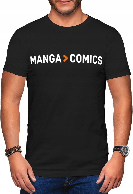 MANGA KOSZULKA MĘSKA T-SHIRT KSIĄŻKA ANIME ROZ XXL MĘSKI TSHIRT Z NADRUKIEM