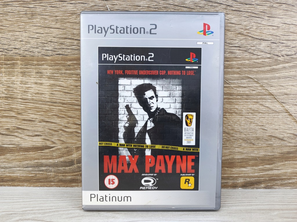 Gra Max Payne Platinum - Sony PlayStation 2 (PS2)