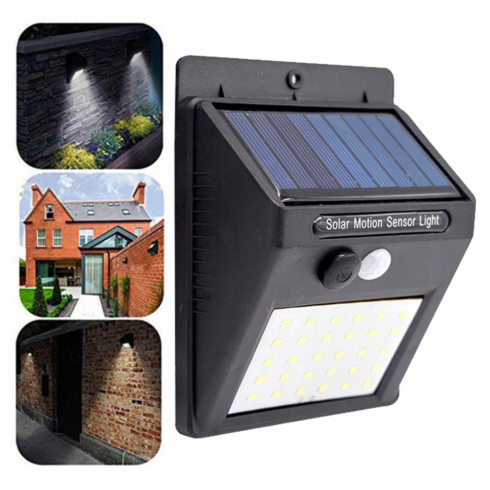 Купить Набор из 3 штук - Солнечная лампа 30 светодиодов - датчик движения: отзывы, фото, характеристики в интерне-магазине Aredi.ru