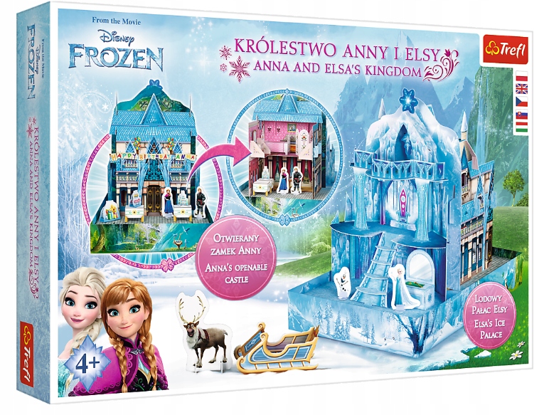 Krolestwo Anny I Elsy Kraina Lodu Frozen Zamek 8623136934 Oficjalne Archiwum Allegro