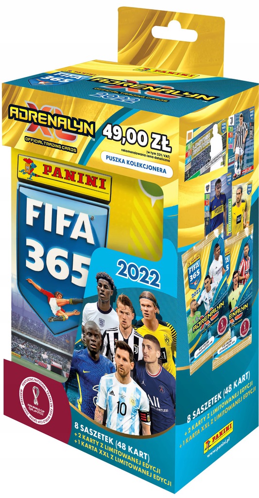 Купить КОЛЛЕКЦИОННАЯ БАНКА FIFA 365 ADRENALYN XL 2022: отзывы, фото, характеристики в интерне-магазине Aredi.ru