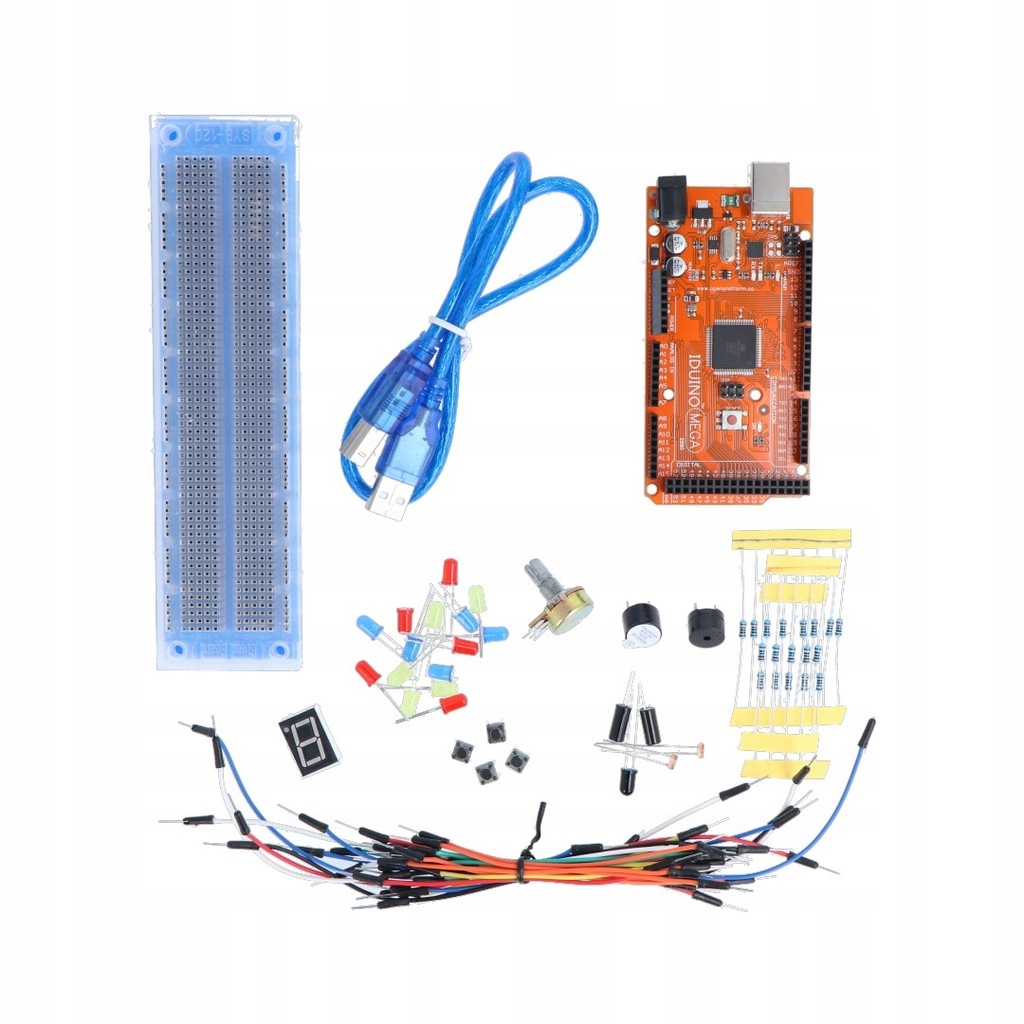 Zestaw elementów dla Arduino + Iduino Mega - KTS16