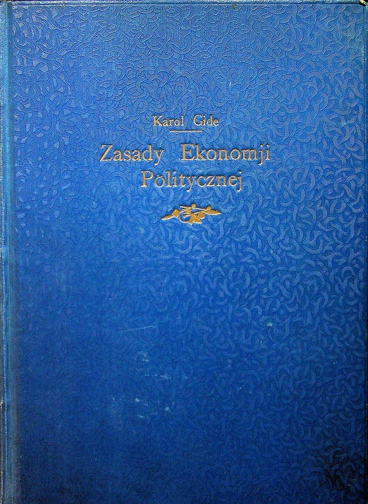 Zasady ekonomji politycznej 1929 r