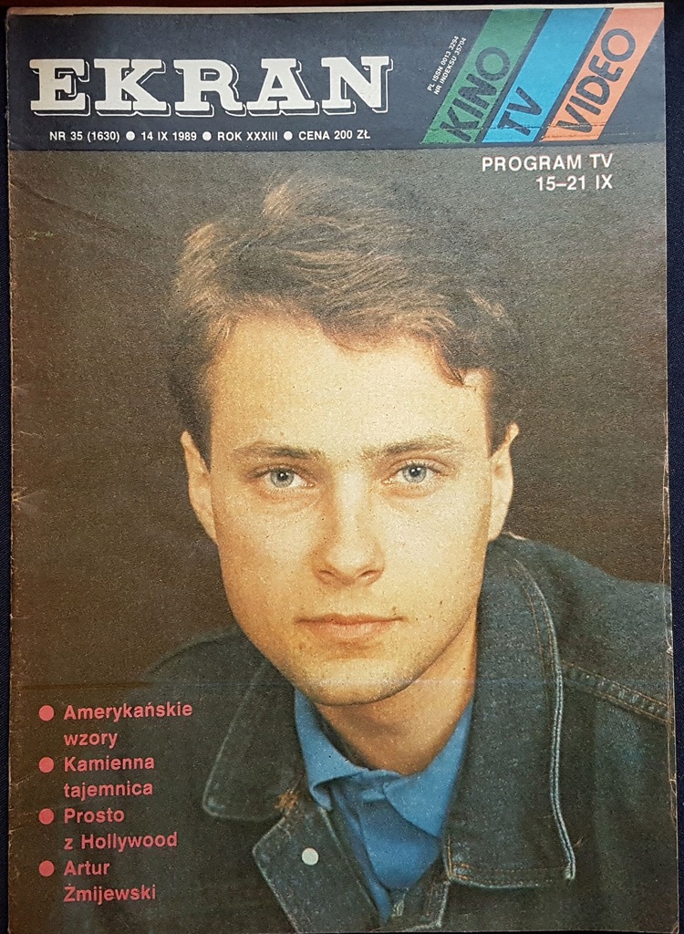 EKRAN 1989 nr 35 (dancop) Artur Żmijewski D Bohlen