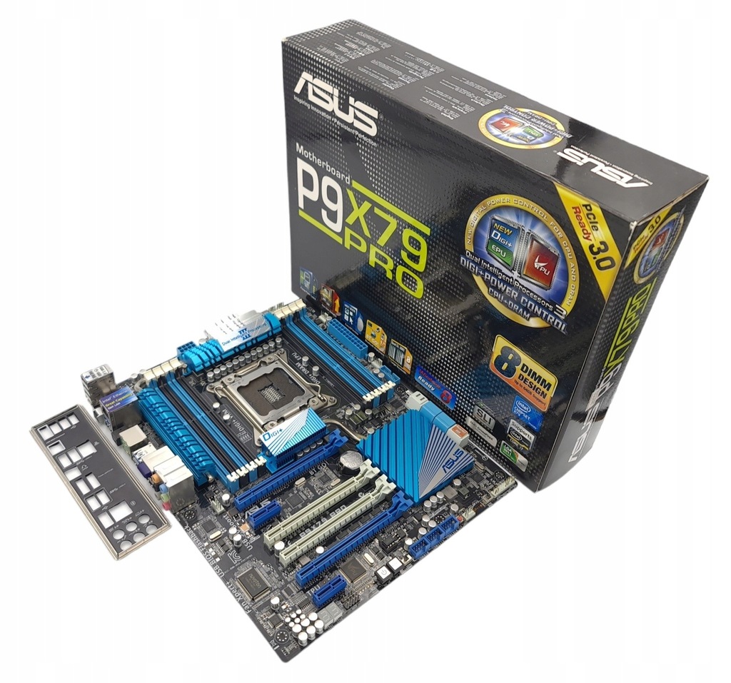 Płyta główna ASUS P9X79 PRO ATX LGA 2011 DDR3 USB 3.0 Testowana GW