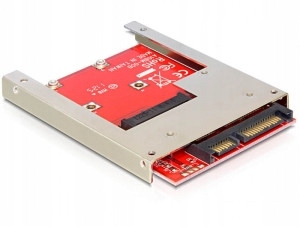 DELOCK 61892 Delock adapter SATA(M) 22pin - mSATA 2.5