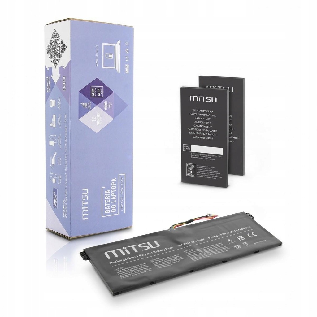 Bateria do Acer Aspire E3-111 V5-122 2200mAh 33 Wh - 15.2 Volt