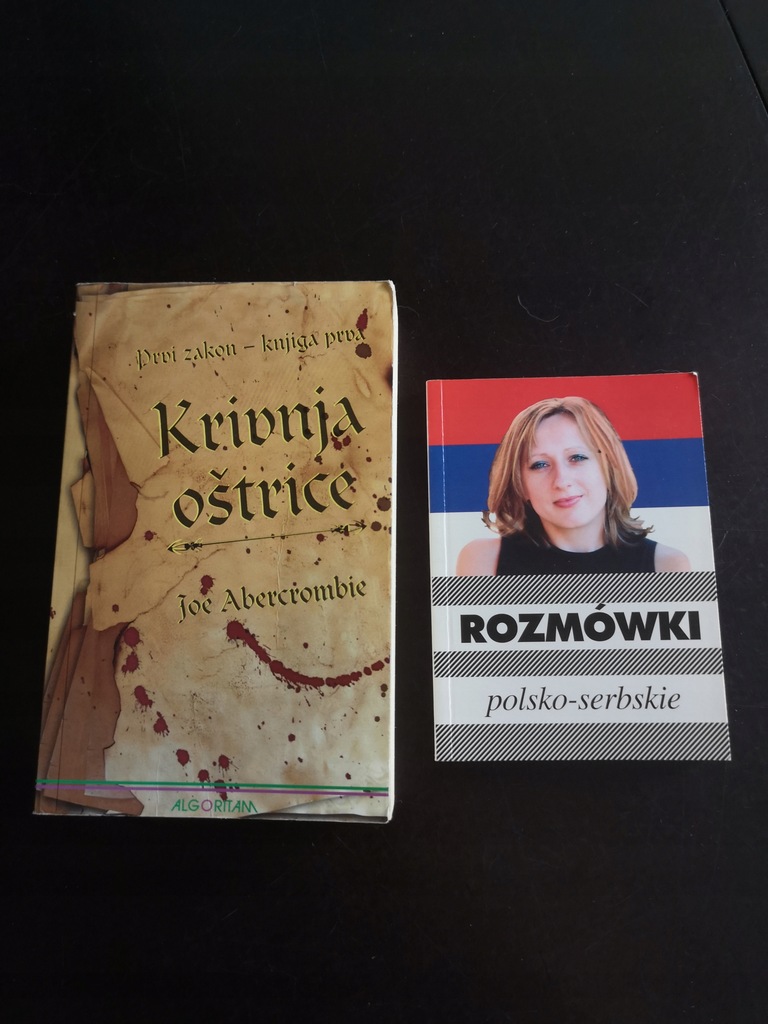 Rozmówki serbsko - polskie + powieść po serbsku Krivnja ostrice