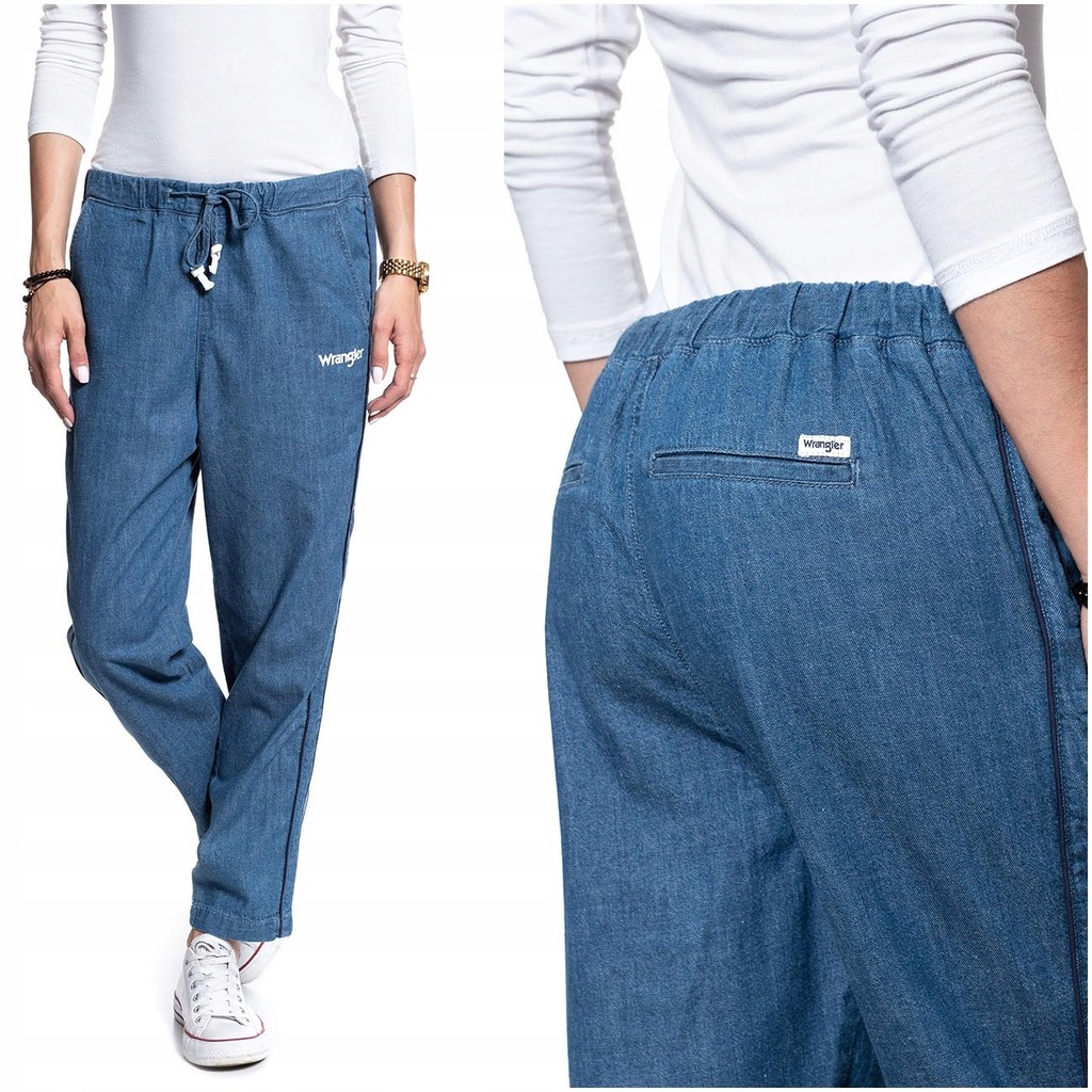 WRANGLER JOG PANT DAMSKIE SPODNIE DRESOWE RETRO S