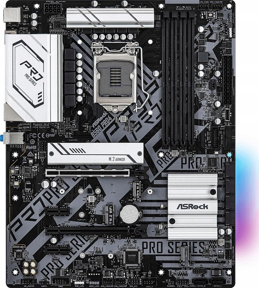 Купить КОМПЛЕКТ МАТЕРИНСКОЙ ПЛАТЫ ASRock B560 Pro4 CPU i5-10400: отзывы, фото, характеристики в интерне-магазине Aredi.ru