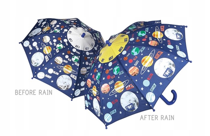 Planety magiczna parasolka zmieniająca kolory