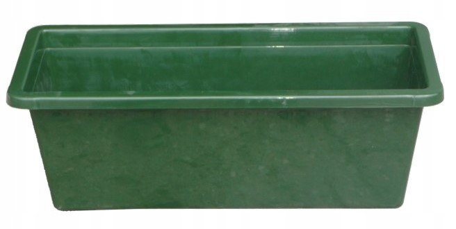 Skrzynka Balkonowa Plastikowa 60cm Zielona
