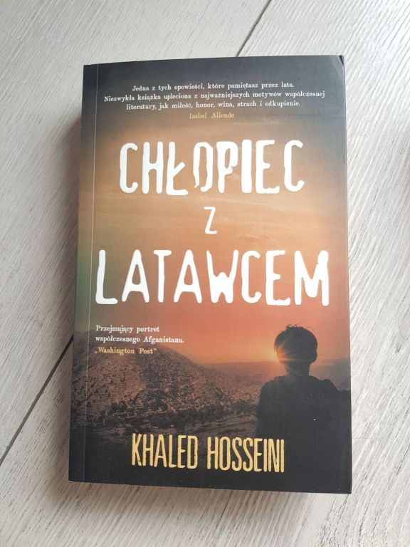 Książka Chłopiec z latawcem - Khaled Hosseini NOWA