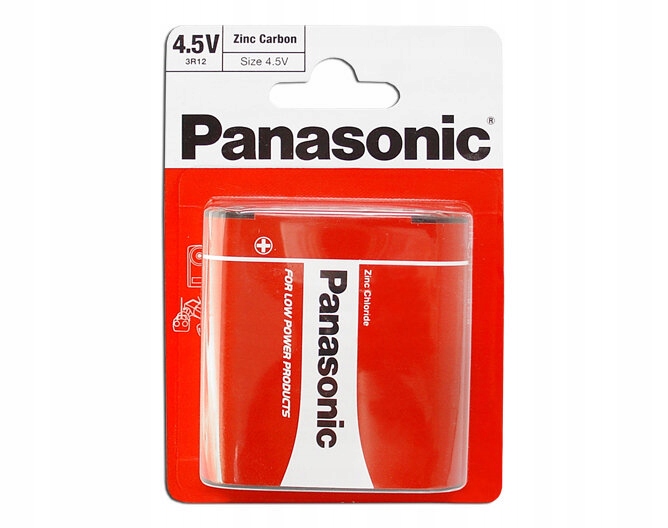 Batteria Panasonic 3R12 Zink-Carbone 3R12Rz/1Bp Blister 4.5V - Foto 10