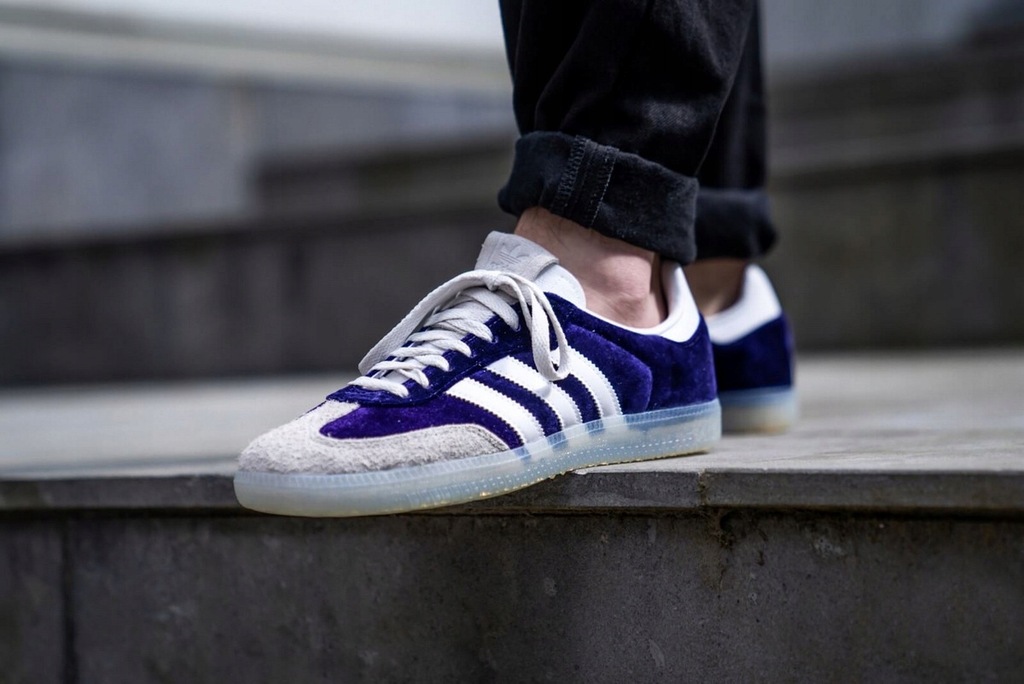 Adidas purple discount haze samba