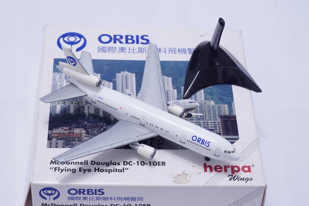 HERPA Orbis Douglas DC-10 skala 1:500
