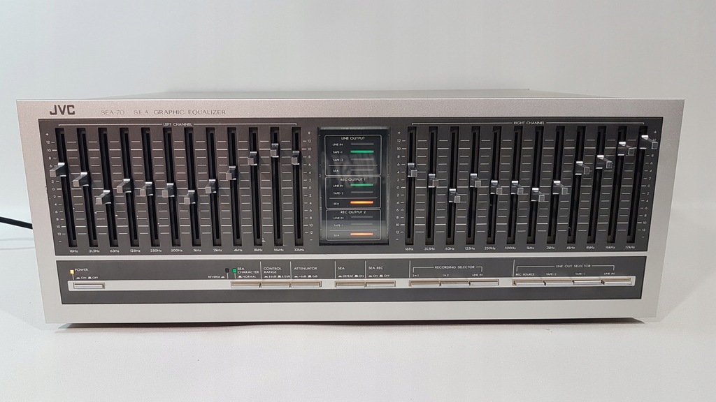 KOREKTOR / EQUALIZER JVC SEA70 / 12 ZAKRESÓW 7807796584 oficjalne