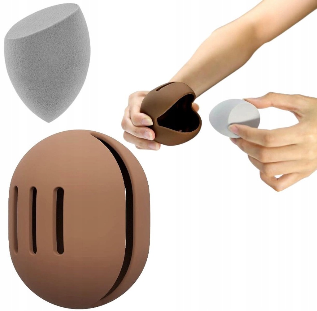 GĄBKA BLENDER MAKIJAŻU BEAUTY MAKE-UP +Etui Sponge