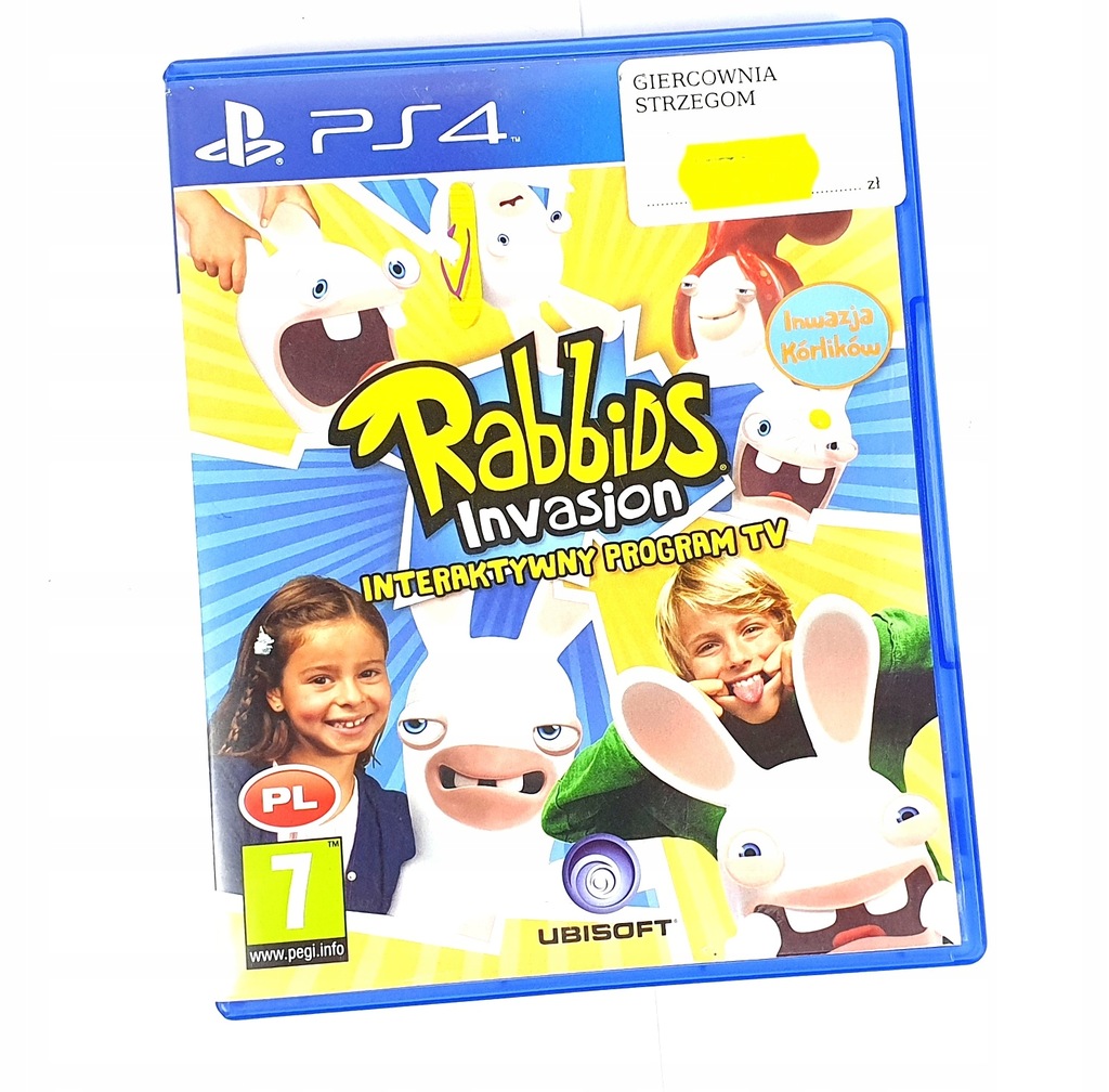 PS4 gra RABBIDS INVASION INTERAKTYWNY PROGRAM TV