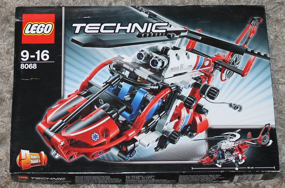 LEGO TECHNIC 8068 HELIKOPTER RATUNKOWY UNIKAT NEW