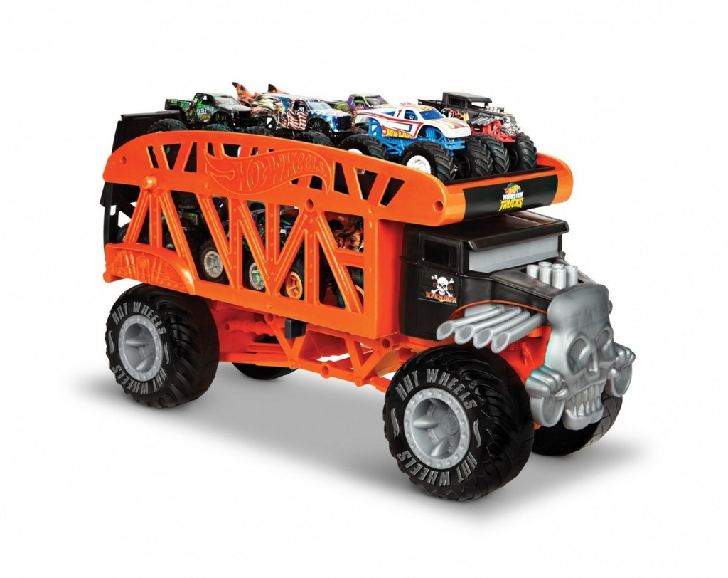 Pojazd Monster Trucks Monster Transporter / Hot Wh