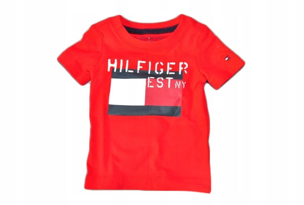 Tommy Hilfiger T-Shirt Koszulka Dziecięcy 3-6 m-cy