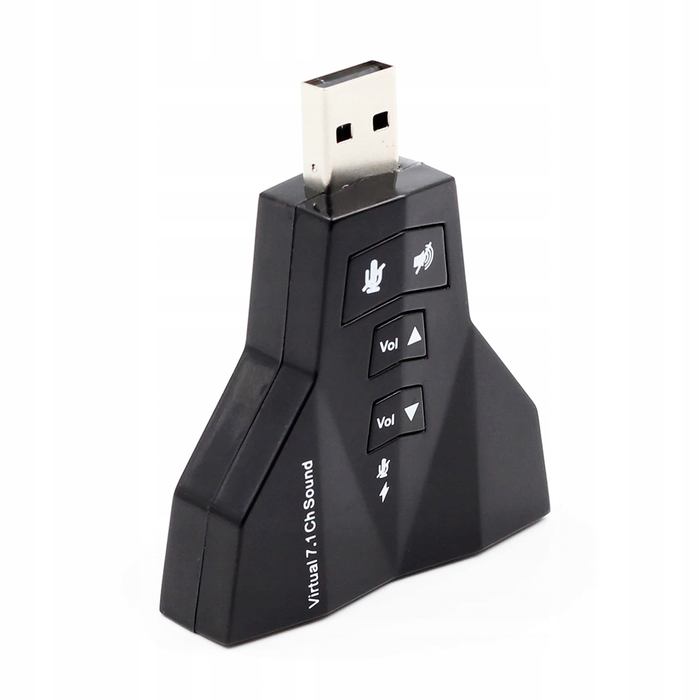 Купить 7.1 USB 2x Jack ВНЕШНЯЯ МУЗЫКАЛЬНАЯ ЗВУКОВАЯ КАРТА: отзывы, фото, характеристики в интерне-магазине Aredi.ru