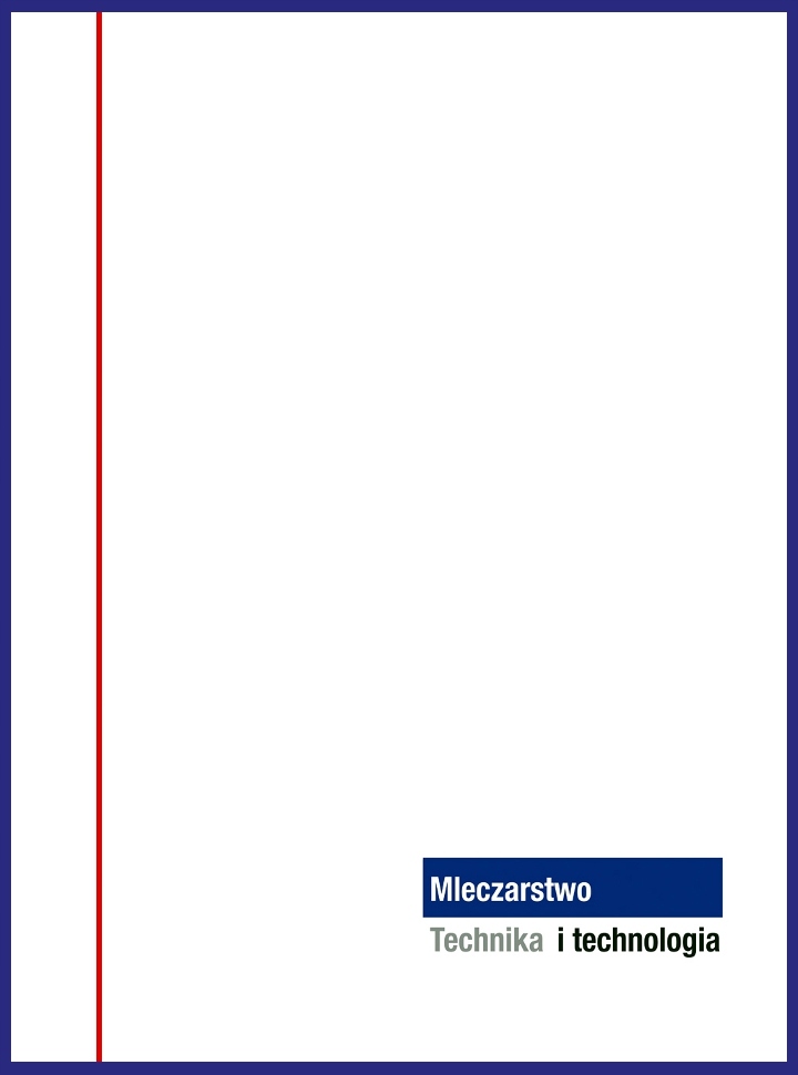 MLECZARSTWO TECHNIKA I TECHNOLOGIA LIDIA ZANDER