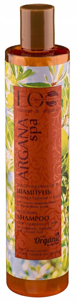 ECOLAB - REGENERUJĄCY SZAMPON DO WŁOSÓW Z ARGANEM